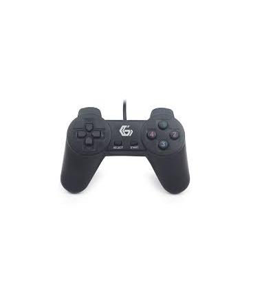 Gembird JPD-UB2-01 Gamepad PC Negro mando y volante - Imagen 1