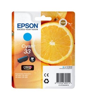 EPSON Cartucho T334240 Cian XP640/645 - Imagen 1