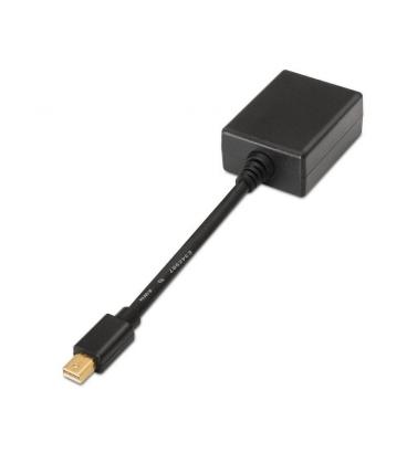 Adaptador mini displayport a svga aisens a125-0135 - conectores dp (20 pines) macho / svga hembra - 15cm - negro - Imagen 1