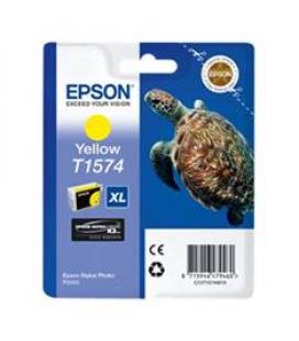 Cartucho tinta epson t157440 amarillo para epson photo r3000 - c13t15744010 - tortuga - Imagen 1