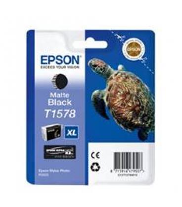 Cartucho tinta epson t157840 negro mate para epson photo r3000 - c13t15714010 - tortuga - Imagen 1