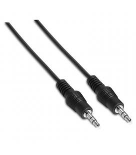 Cable estéreo aisens a128-0141 - jack 3.5/m-jack 3.5/m- negro - 30cm - Imagen 1