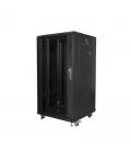 Armario rack lanberg ff01-6622-12b negro - 19'/48.26cm - 22u - ip20 - 600*600*1159mm - hasta 800kg de carga - accesorios - Image