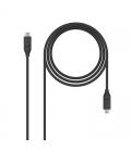 CABLE USB 3.1 GEN2 10Gbps USB-C A USB-C NEGRO 1M - Imagen 4