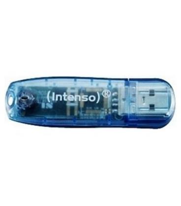 Intenso 3502450 Lápiz USB Rainbow line 4GB Azul - Imagen 1