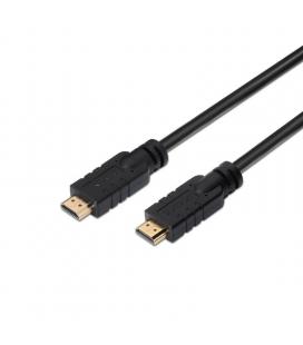 Cable hdmi aisens a120-0376 - premium alta velocidad - 4k 60hz - con repetidor - conectores tipo a macho-macho - 30m - negro - I