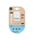 CARGADOR DOBLE + CABLE MICRO USB TECH ONE TECH - Imagen 2