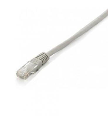 Cable red equip latiguillo rj45 u - utp cat6 0.25m gris - Imagen 1