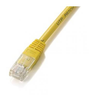 Cable red equip latiguillo rj45 u - utp cat6 5m amarillo - Imagen 1