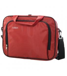 Maletín subblim oxford red - para portátiles hasta 15.4'-16'/39.1-40.64cm - interior acolchado - bolsillo exterior - correa de -