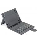 FUNDA TABLET MAILLON URBAN KEYBOARD USB 9.7"-10.2" NEGRO - Imagen 1