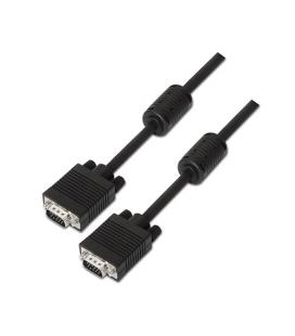 Cable SVGA con ferrita. HDB15/M-HDB15/M. Negro. 1.8m - Imagen 1