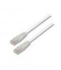 Cable de red RJ45 Cat.6 UTP AWG24. Blanco. 2m. - Imagen 1