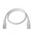 Cable de red RJ45 Cat.6 UTP AWG24. Blanco. 2m. - Imagen 2