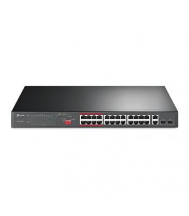 SWITCH TP-LINK 24 PORT 10/100 + 2PORT GIGABIT UNMANAGED POE+ - Imagen 1