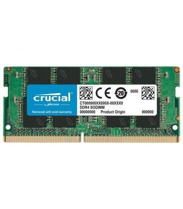 Memoria ddr4 8gb crucial - sodimm - 3200 mhz - pc4 21300 cl22 - Imagen 1