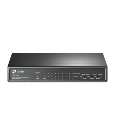 SWITCH TP-LINK 9-PORT 10/100 MBPS DESKTOP SWITCH WITH 8-PORT POE+ - Imagen 1