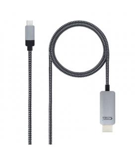 Nanocable Cable conversor USB-C/M a HDMI/M 3 m - Imagen 1