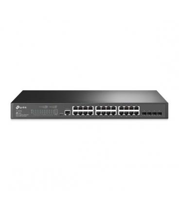 SWITCH TP-LINK 24 PORT GIGABIT L2 4 SFP - Imagen 1