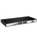 Switch 24 puertos 10 - 100 - 1000 +2ptos sfp d - link layer 2 - Imagen 1