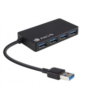 NGS IHUB3.0 HUB 4 puestos USB 3.0 con Alimentador - Imagen 1