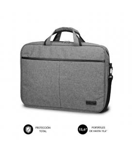 Maletín subblim elite laptop bag para portátiles hasta 15.6'/ cinta para trolley/ gris - Imagen 1