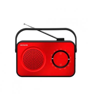 RADIO PORTATIL AIWA R-190RD ROJO AM/FM/ALTAVOZ 3 /AUX IN/AS - Imagen 1