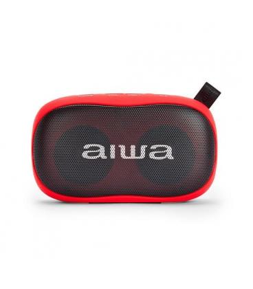 ALTAVOZ AIWA BS-110RD BLUETOOTH ROJO 2X5W/MANOS LIBRES/BLUE - Imagen 1