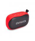 ALTAVOZ AIWA BS-110RD BLUETOOTH ROJO 2X5W/MANOS LIBRES/BLUE - Imagen 2