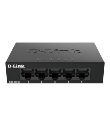 D-Link DGS-105GL Switch 5xGB Metal Plug&Play - Imagen 1