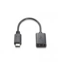 CABLE OTG USB(A)H A USB TIPO C M 2.0 AISENS NEGRO - Imagen 2