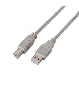 CABLE USB(A) A USB(B) AISENS A101-0002 BEIGE - Imagen 1