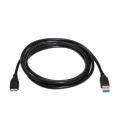 CABLE USB(A) A MICRO USB(B) 3.0 AISENS 1M NEGRO - Imagen 2