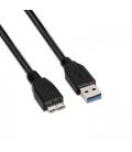 CABLE USB(A) A MICRO USB(B) 3.0 AISENS 1M NEGRO - Imagen 3