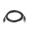 CABLE USB(B) 2.0 IMPRESORA A USB TIPO C AISENS 1M - Imagen 1