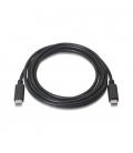 CABLE USB TIPO C 2.0 M A USB TIPO C M AISENS 0.5M - Imagen 1