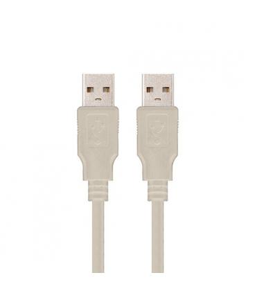 CABLE USB(A) 2.0 A USB(A) 2.0 NANOCABLE 1M - Imagen 1