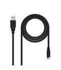 CABLE USB(A) 2.0 A MICRO USB(B) NANOCABLE 0.8M - Imagen 2