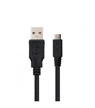 CABLE USB(A) 2.0 A MICRO USB(B) NANOCABLE 1.8M - Imagen 1