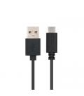 CABLE USB(A) 2.0 A USB(C) NANOCABLE 2M NEGRO - Imagen 4