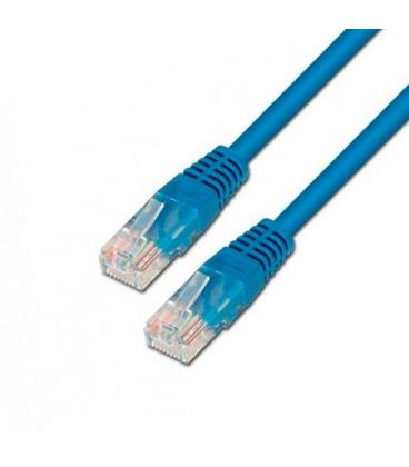 CABLE RED UTP CAT5E RJ45 AISENS 0.5M AZUL - Imagen 1