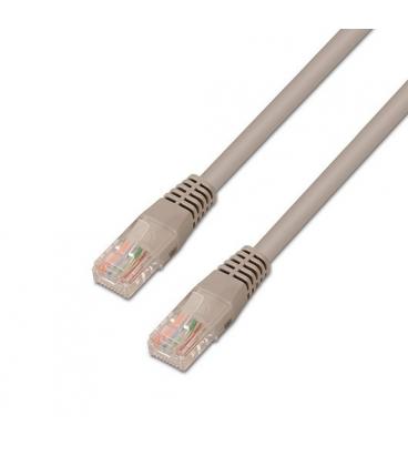 CABLE RED UTP CAT6 RJ45 AISENS 0.5M GRIS AWG24 A135-0265 - Imagen 1