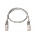 CABLE RED UTP CAT6 RJ45 AISENS 0.5M GRIS AWG24 A135-0265 - Imagen 2