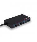 HUB 4 PUERTOS USB 3.0 NGS iHUB3.0 NEGRO - Imagen 3