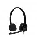 AURICULARES MICRO LOGITECH H151 NEGRO - Imagen 1