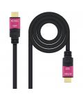 Cable hdmi nanocable v2.0 4k@60hz 18 gbps con repetidor a - m - a - m negro 15 m - Imagen 1