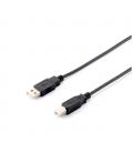 Cable impresora equip usb a - usb b - macho - macho - 1.8m - negro - Imagen 1