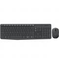 Teclado + mouse logitech mk235 inalambrico ingles internacional - Imagen 1