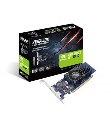 Tarjeta grafica asus nvidia geforce gt1030 2g - brk 2gb gddr5 hdmi display port bajo perfil - Imagen 1