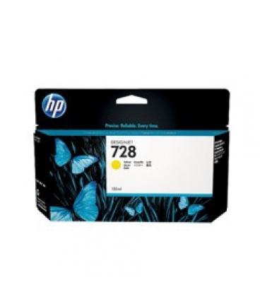 Cartucho tinta hp f9j65a amarillo nº728 - Imagen 1